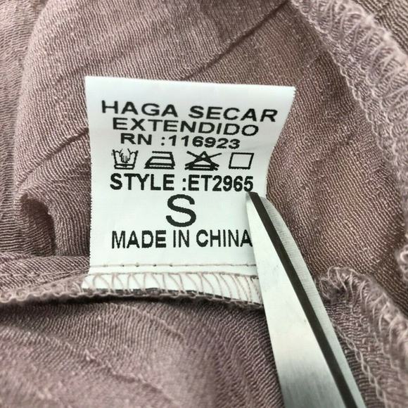 Easel Lilac Purple Spaghetti Strap Crinkle Dress S - Picture 4 of 6